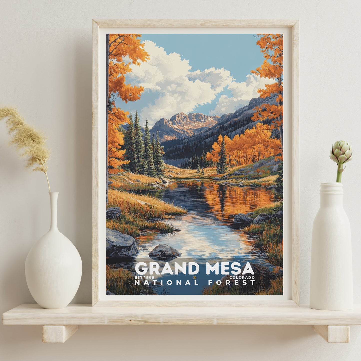 Grand Mesa National Forest Poster | S02