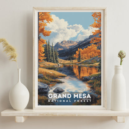 Grand Mesa National Forest Poster | S02