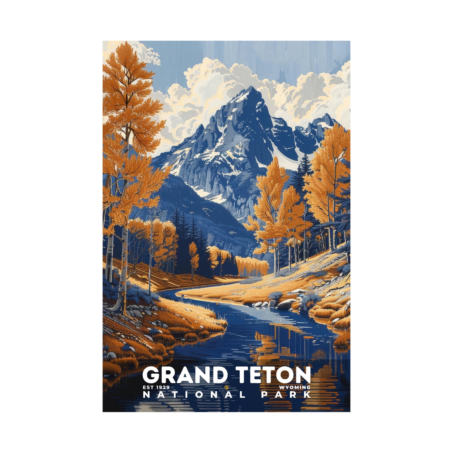 Grand Teton National Park Poster | S19