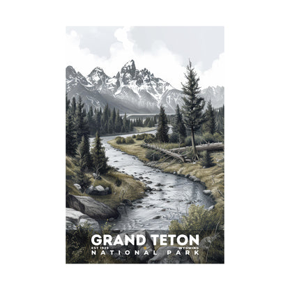 Grand Teton National Park Poster | S17