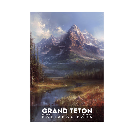 Grand Teton National Park Poster | S12