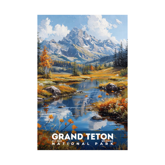 Grand Teton National Park Poster | S14