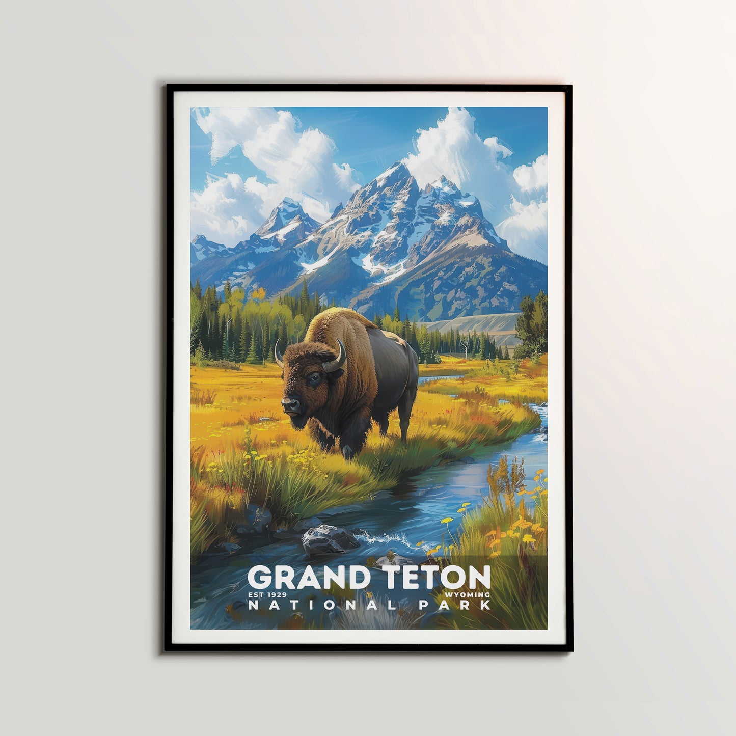 Grand Teton National Park Poster | S13