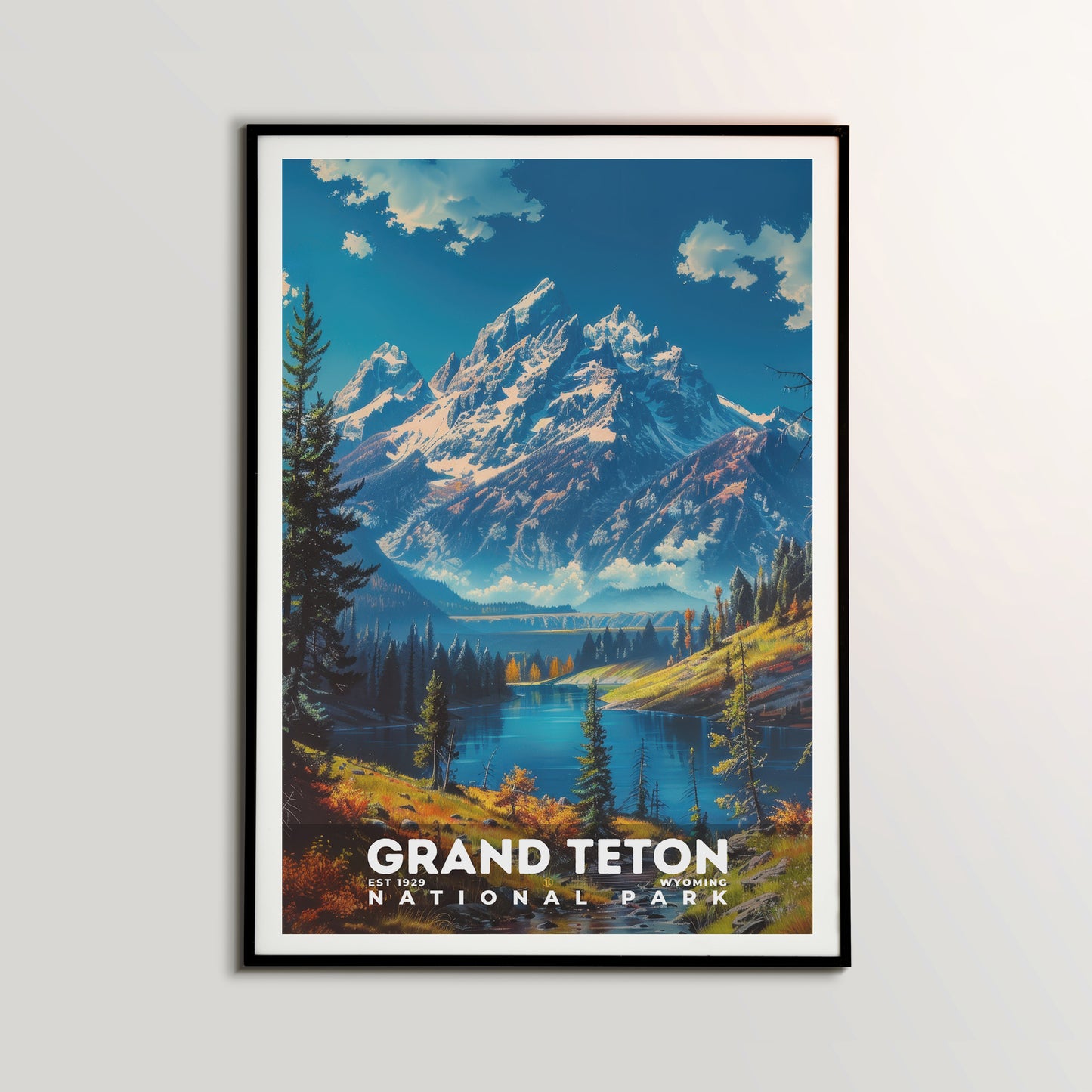 Grand Teton National Park Poster | S16