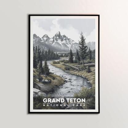 Grand Teton National Park Poster | S17