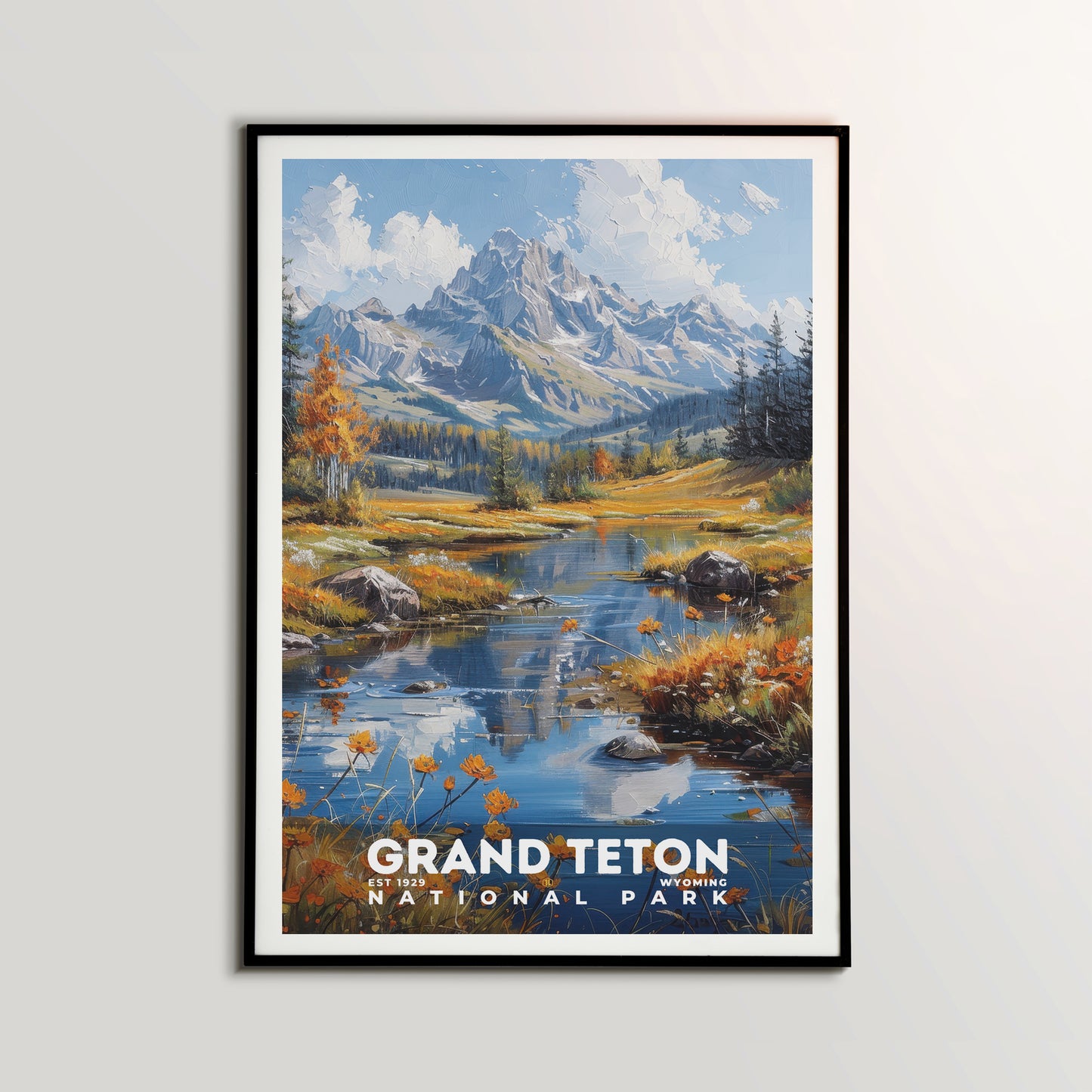 Grand Teton National Park Poster | S14