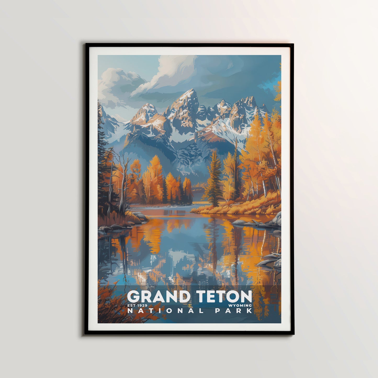 Grand Teton National Park Poster | S18