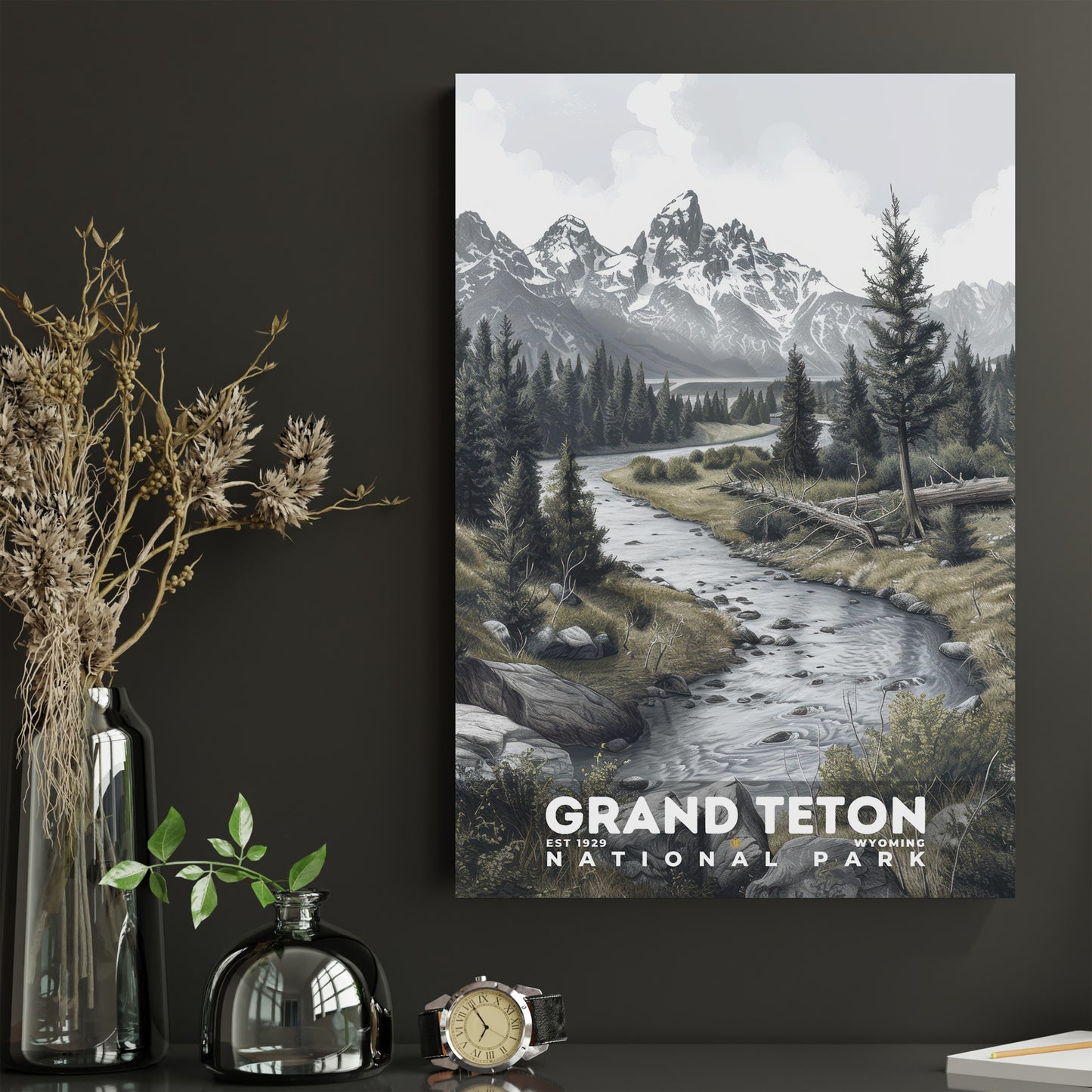 Grand Teton National Park Poster | S17