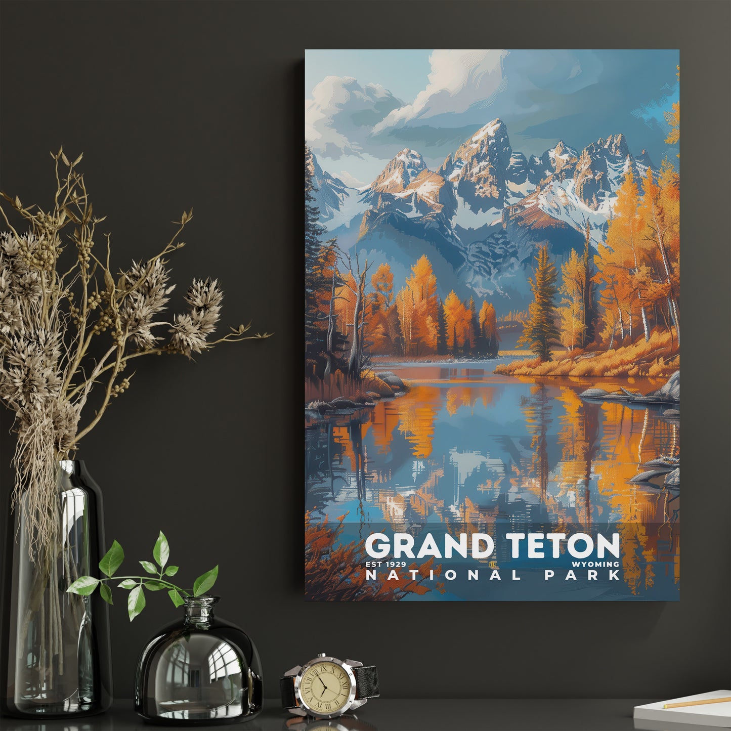 Grand Teton National Park Poster | S18