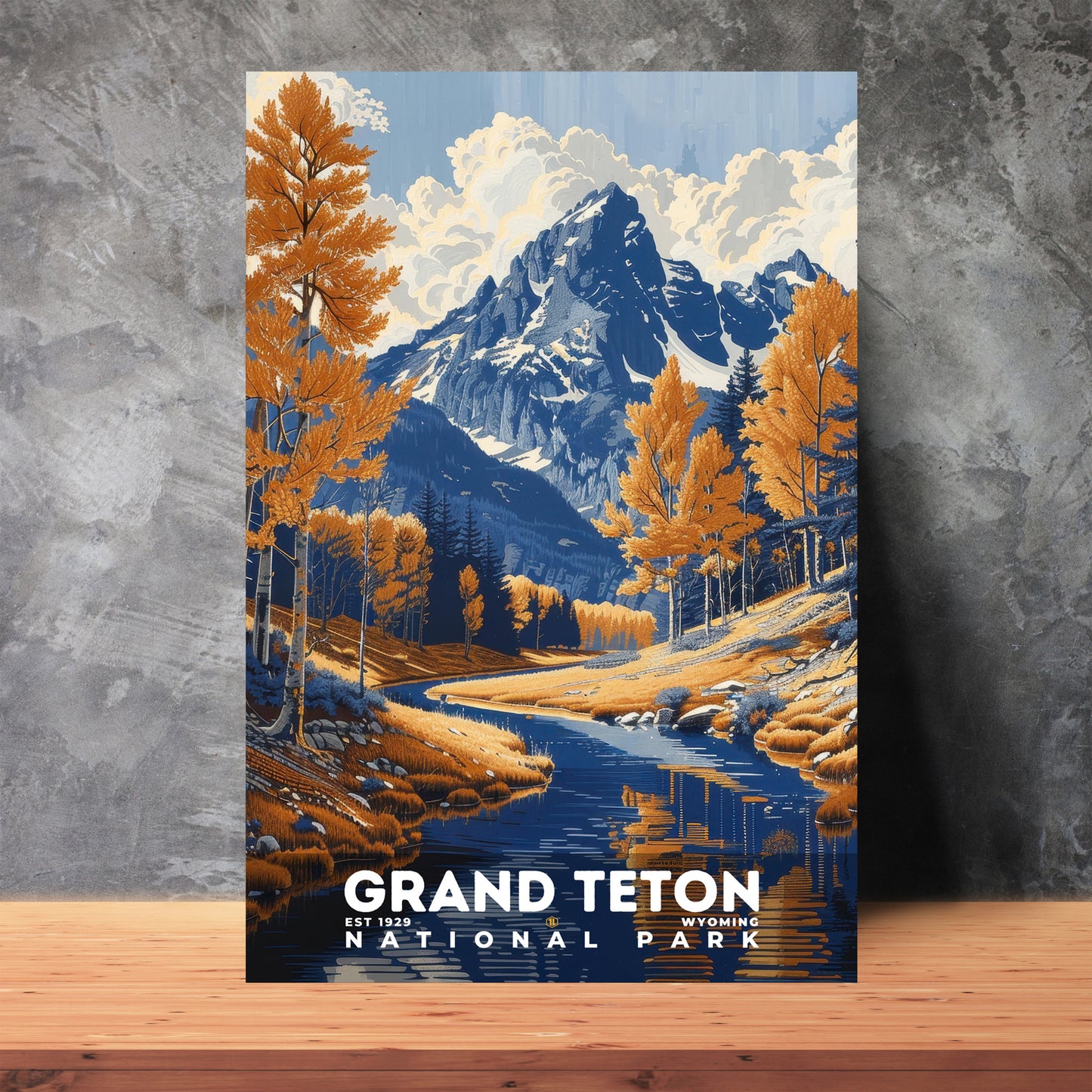 Grand Teton National Park Poster | S19