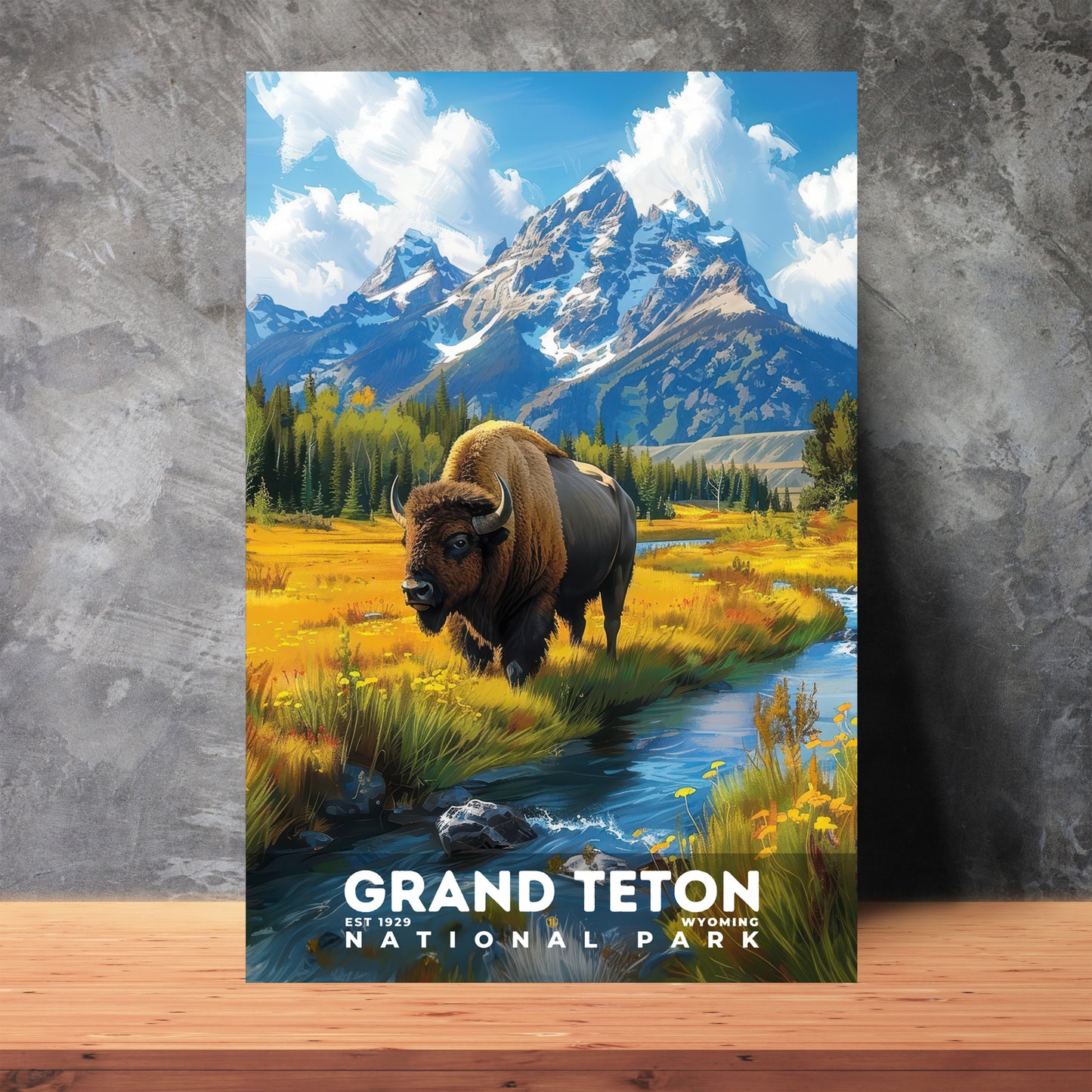 Grand Teton National Park Poster | S13