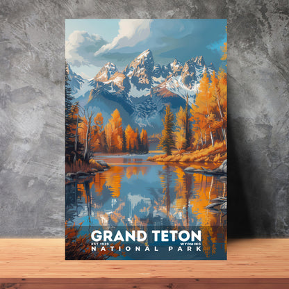 Grand Teton National Park Poster | S18