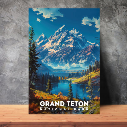 Grand Teton National Park Poster | S16