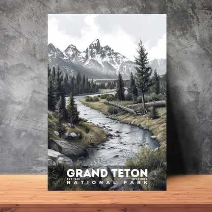 Grand Teton National Park Poster | S17