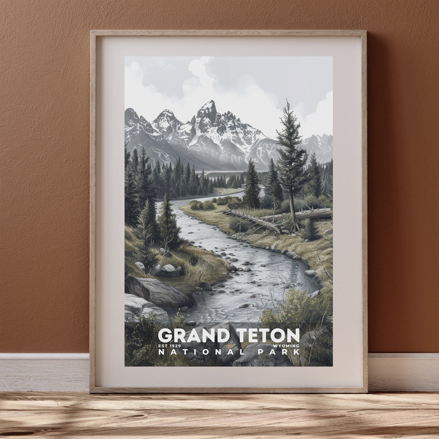 Grand Teton National Park Poster | S17