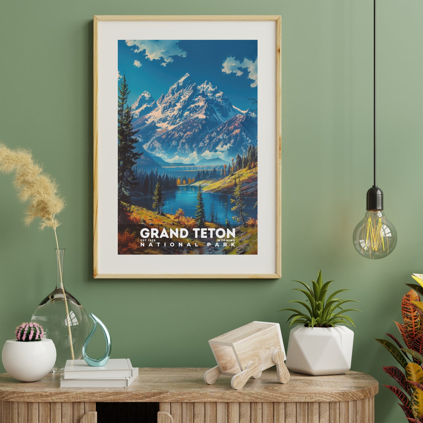 Grand Teton National Park Poster | S16