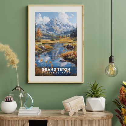 Grand Teton National Park Poster | S14