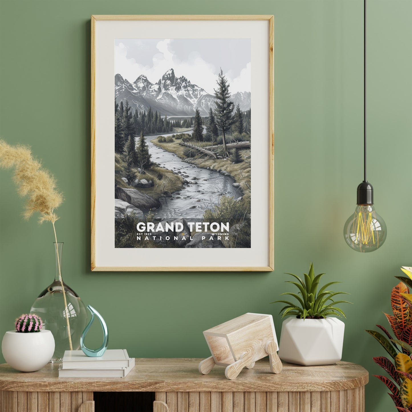 Grand Teton National Park Poster | S17