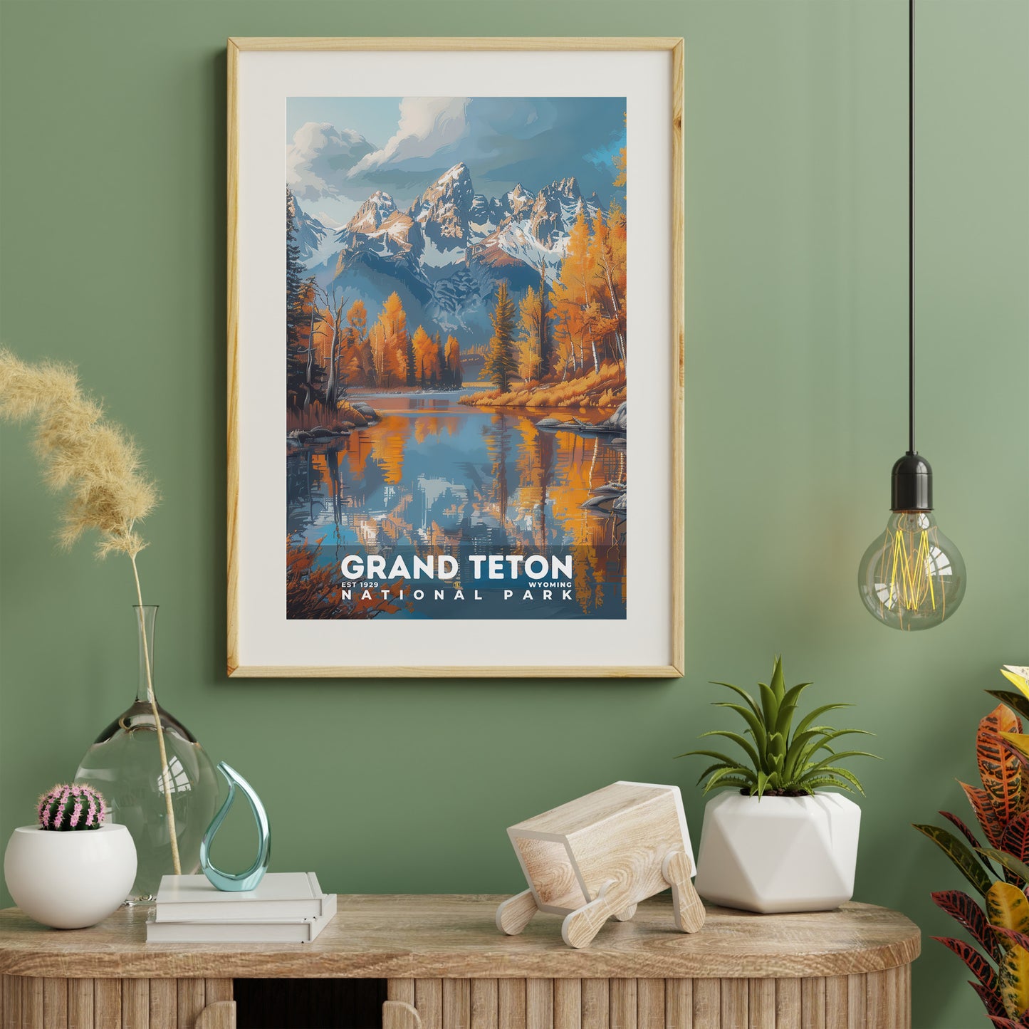 Grand Teton National Park Poster | S18