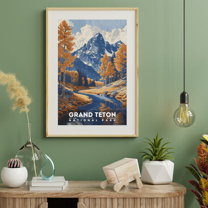 Grand Teton National Park Poster | S19