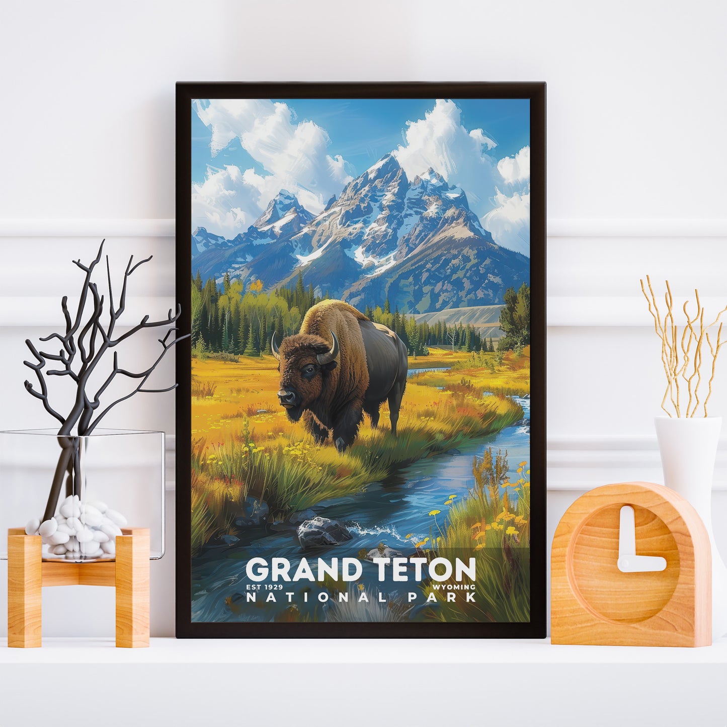 Grand Teton National Park Poster | S13