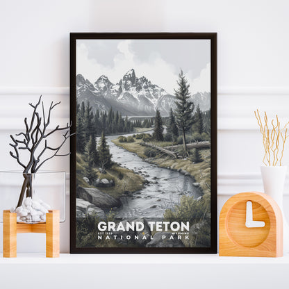 Grand Teton National Park Poster | S17