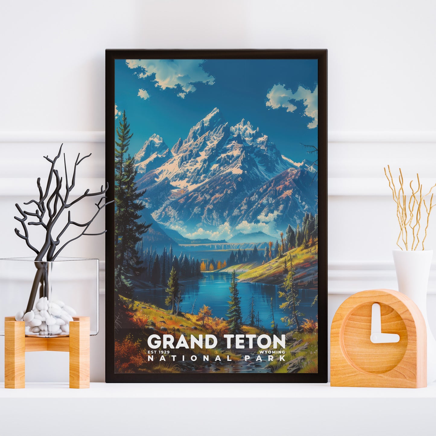 Grand Teton National Park Poster | S16