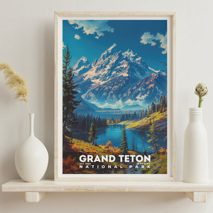 Grand Teton National Park Poster | S16