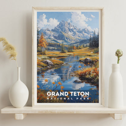 Grand Teton National Park Poster | S14