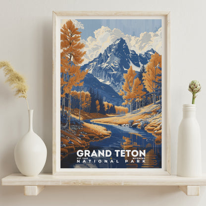 Grand Teton National Park Poster | S19