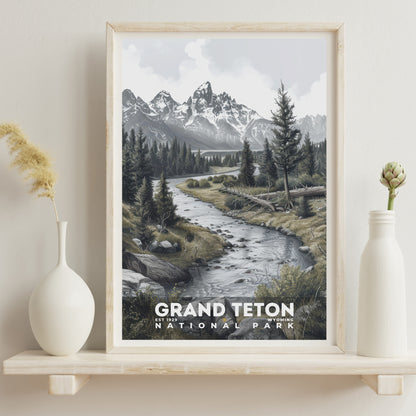 Grand Teton National Park Poster | S17