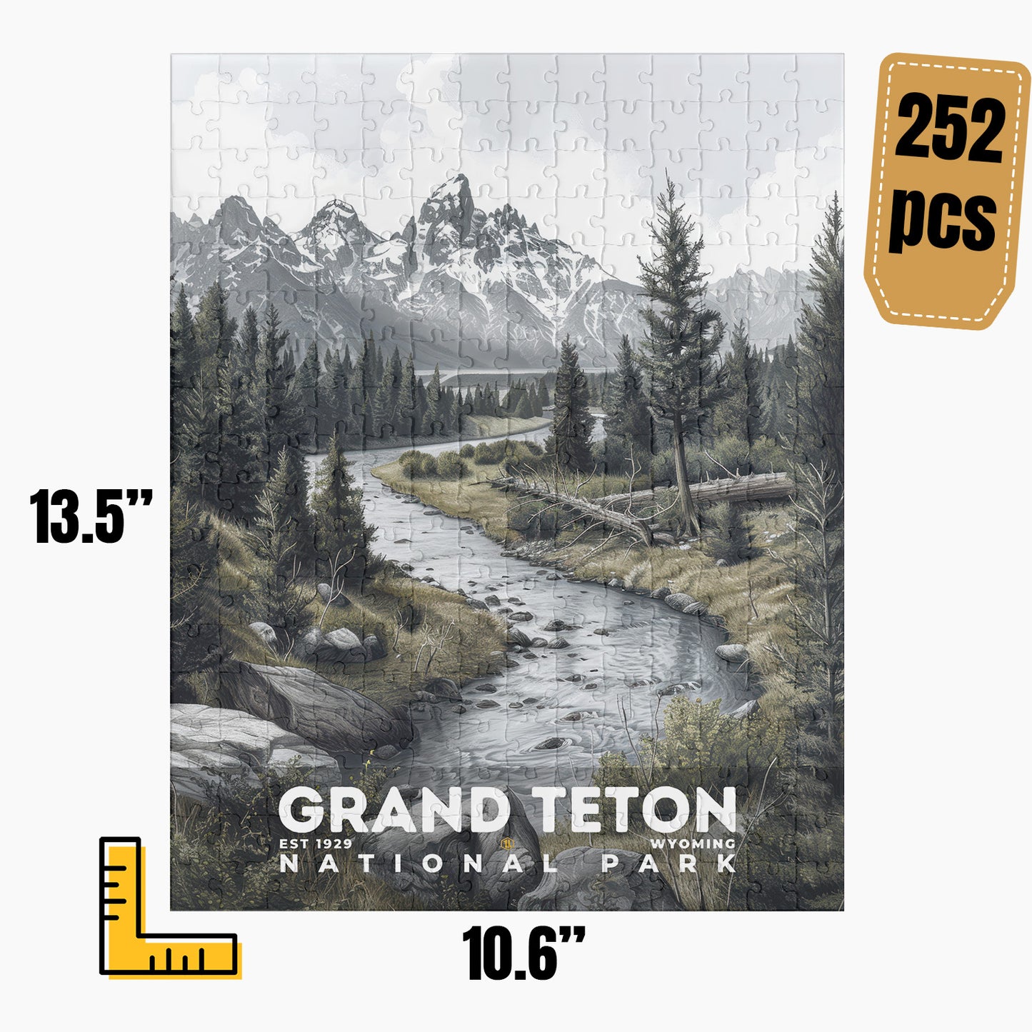 Grand Teton National Park Puzzle | S17