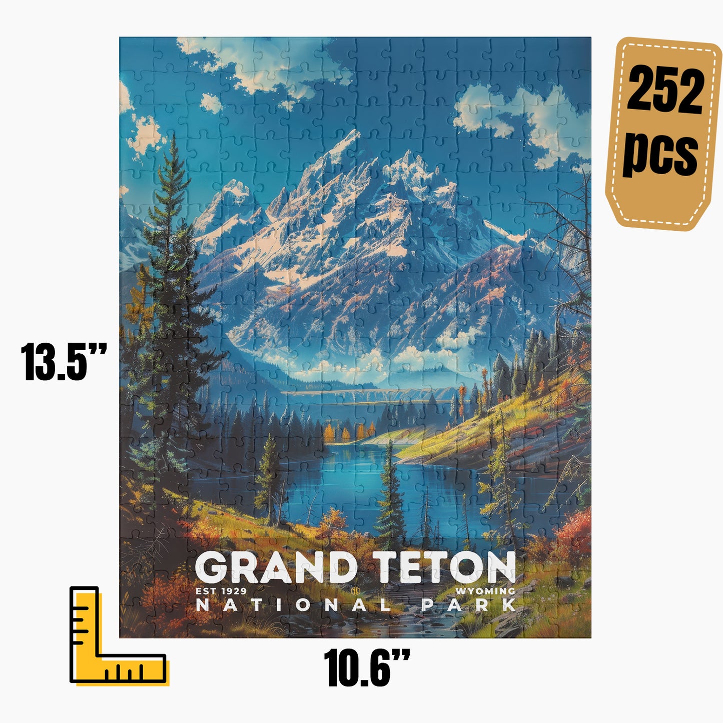 Grand Teton National Park Puzzle | S16