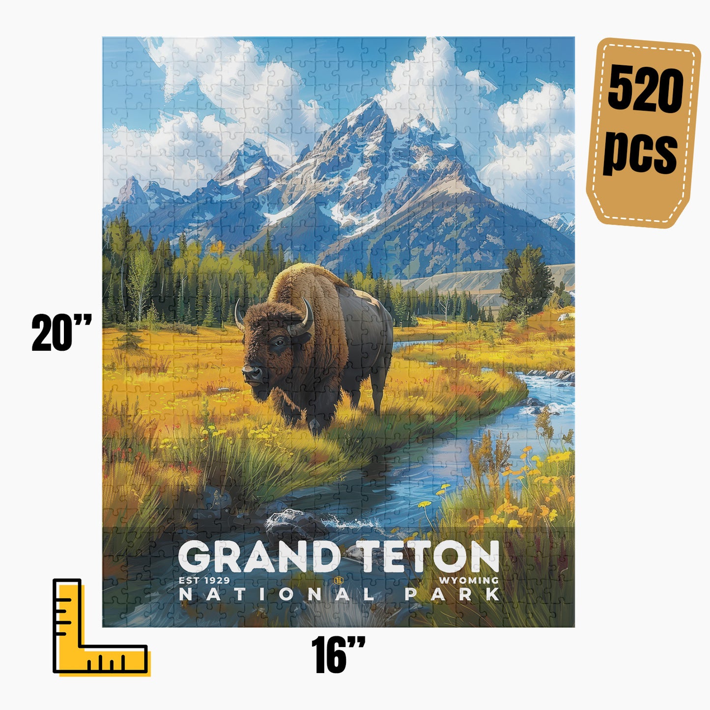 Grand Teton National Park Puzzle | S13