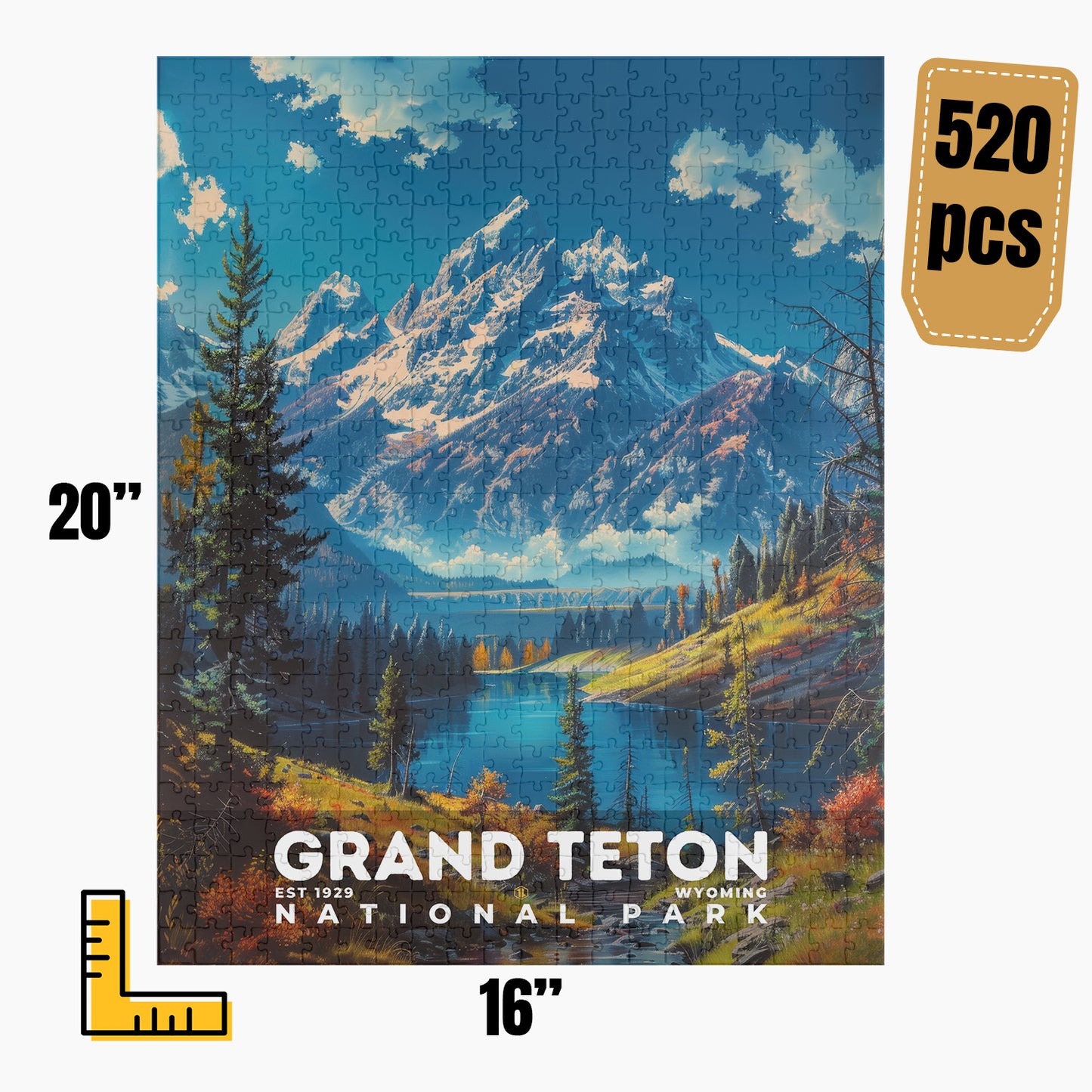 Grand Teton National Park Puzzle | S16
