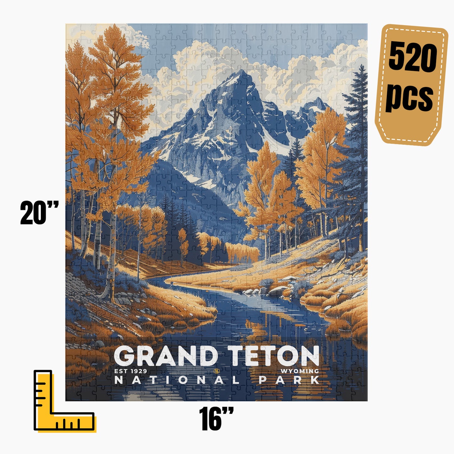 Grand Teton National Park Puzzle | S19