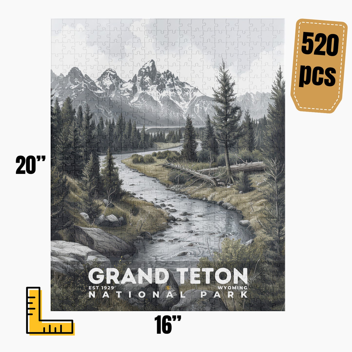 Grand Teton National Park Puzzle | S17