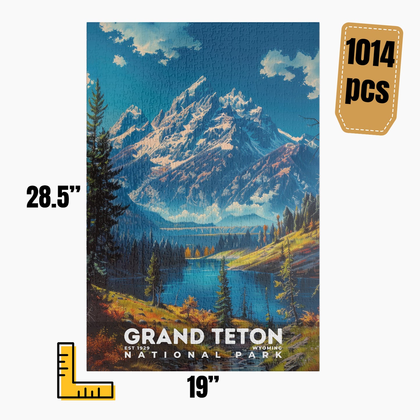 Grand Teton National Park Puzzle | S16