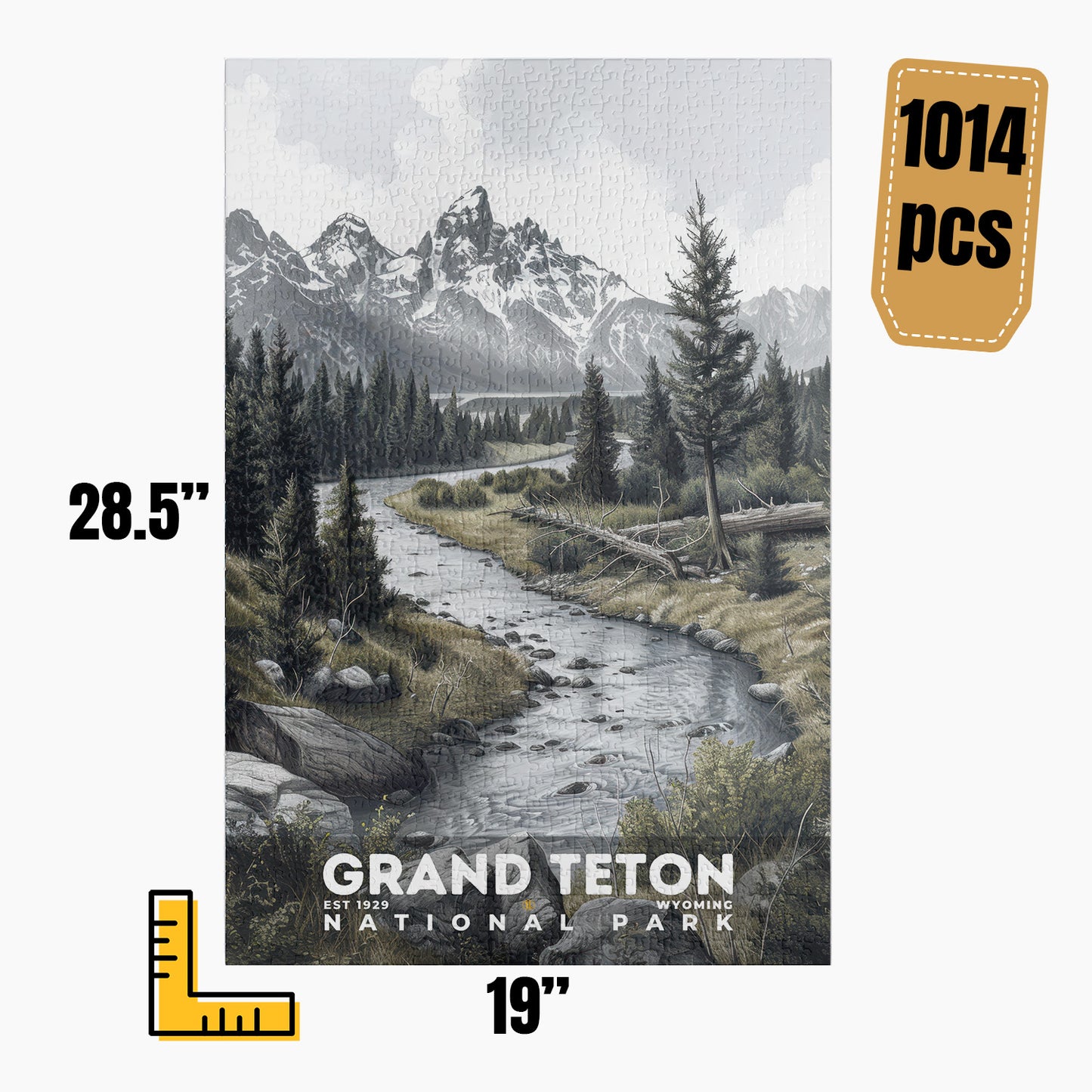 Grand Teton National Park Puzzle | S17
