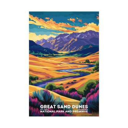 Great Sand Dunes National Park Poster | S11