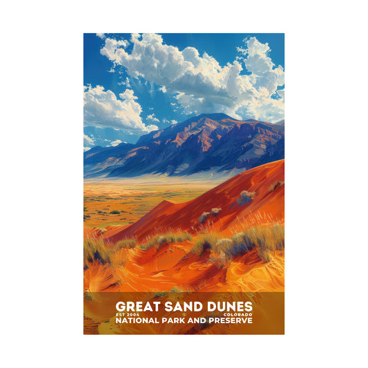 Great Sand Dunes National Park Poster | S13