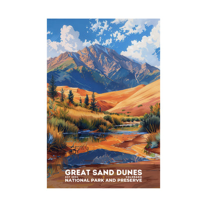 Great Sand Dunes National Park Poster | S18