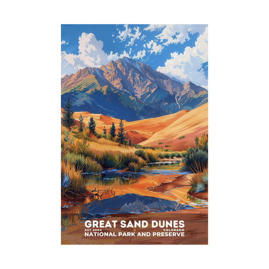 Great Sand Dunes National Park Poster | S18