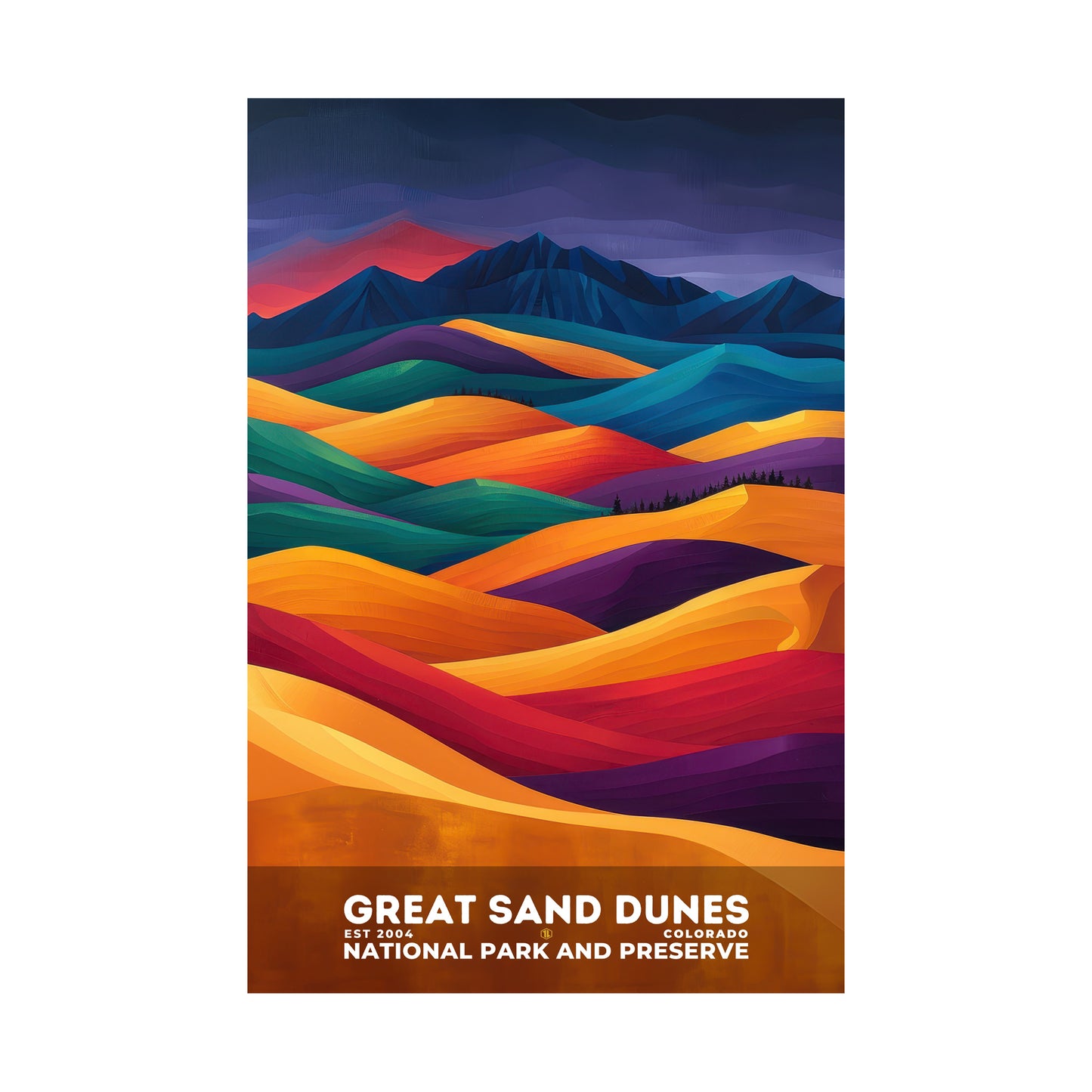 Great Sand Dunes National Park Poster | S20