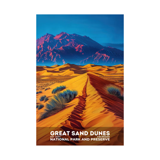 Great Sand Dunes National Park Poster | S16