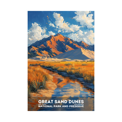 Great Sand Dunes National Park Poster | S14