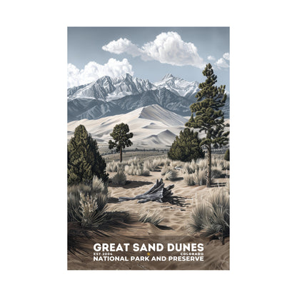 Great Sand Dunes National Park Poster | S17