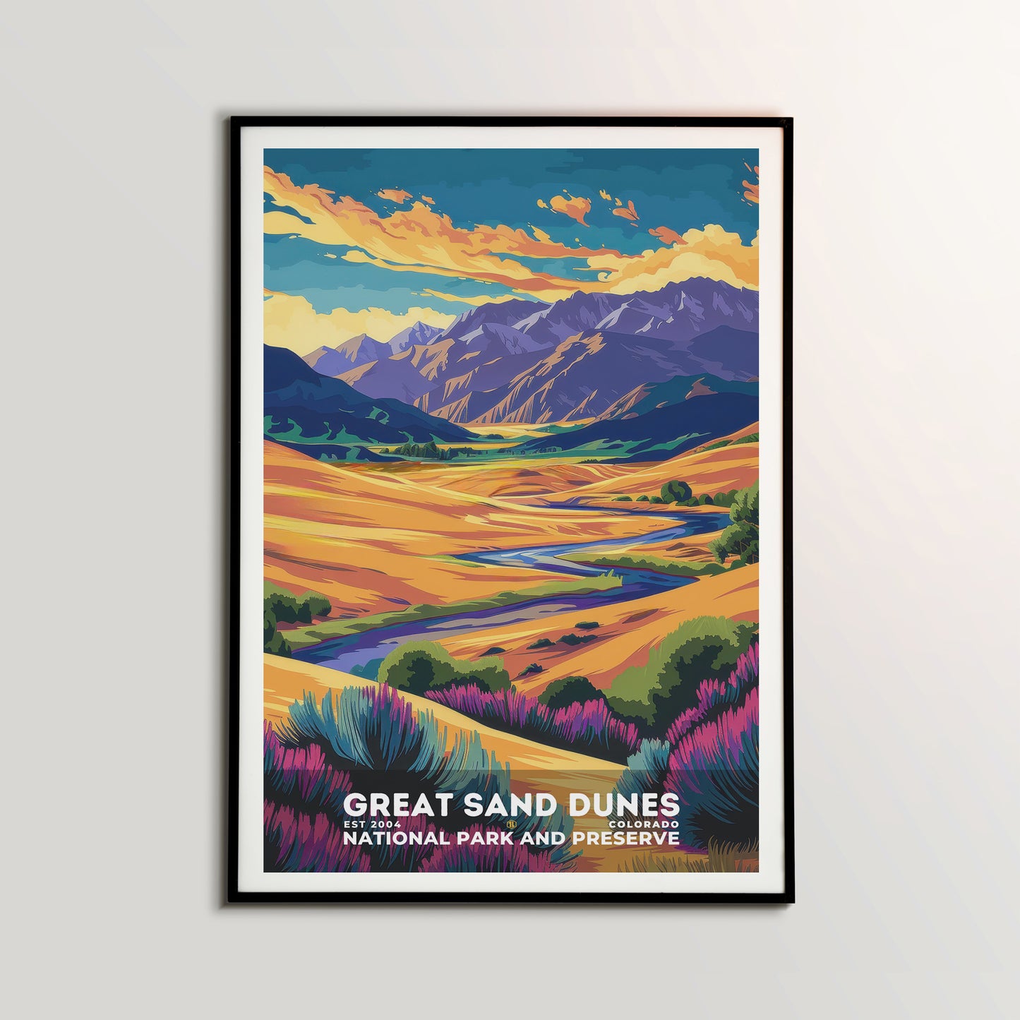 Great Sand Dunes National Park Poster | S11