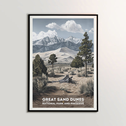 Great Sand Dunes National Park Poster | S17