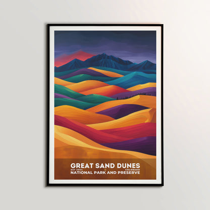 Great Sand Dunes National Park Poster | S20